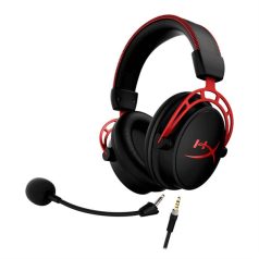   HyperX Fejhallgató - Cloud Alpha (Vezetékes, 3,5mm Jack, fekete/piros)