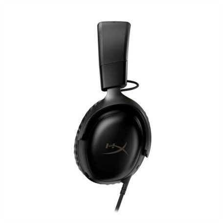 HyperX Fejhallgató - Cloud III (Vezetékes, USB-A/USB-C/3,5mm Jack, fekete/fekete)