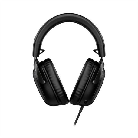 HyperX Fejhallgató - Cloud III (Vezetékes, USB-A/USB-C/3,5mm Jack, fekete/fekete)