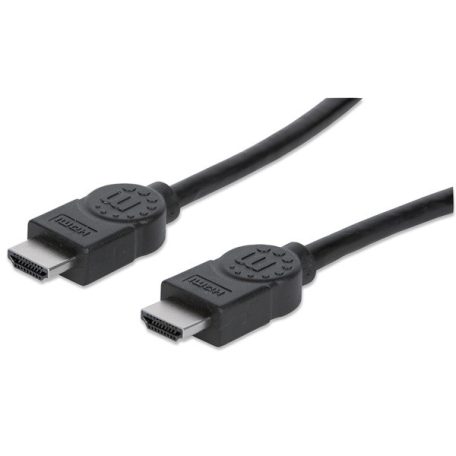 Manhattan Kábel - HDMI to HDMI  (HDMI 1.4, 5m, fekete)