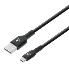   Manhattan Kábel - USB nyomtató kábel (USB2.0, USB-A - USB-B, 3m, Fekete)