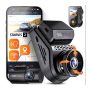   Vantrue Dash Cam - S1 PRO (WiFi+GPS autóskamera első + hátsó, 2.7K + 1080p, HDR, 512GB MicroSD támogatás)