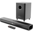 Majority Hangszóró Soundbar - Naga 60 Plus (300W, Bluetooth 5.0, HDMI ARC, AUX, USB, Optikai, Távírányító, Mélynyomó)