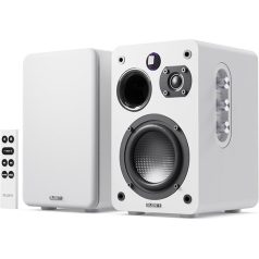   Majority Hangszóró 2.0 - D70X Fehér (70W, Bluetooth 5.3, USB, AUX, HDMI ARC, RCA, USB, Optikai, Távírányító)