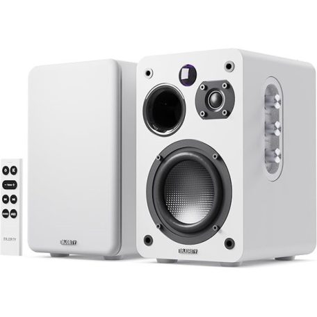 Majority Hangszóró 2.0 - D70X Fehér (70W, Bluetooth 5.3, USB, AUX, HDMI ARC, RCA, USB, Optikai, Távírányító)