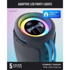 Majority Hangszóró Bluetooth - Move 3 (M3) (40W, Bluetooth 6.0, 5000mah, hangerőszabályzó, IP67, USB-C)