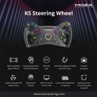 Moza Racing kiegészítő - KS Kormánykerék (RGB, 300mm)