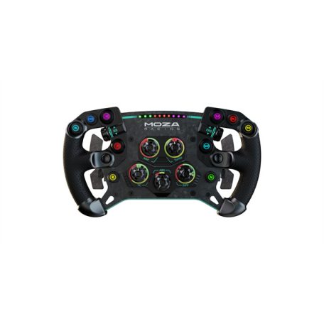 Moza Racing kiegészítő - GS V2P GT Kormánykerék (Dual Clutch, RGB, alcantara, 300mm)