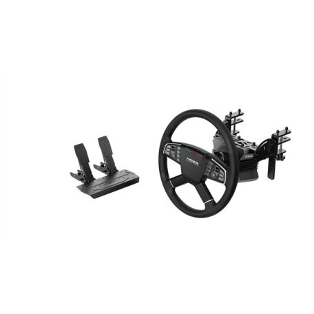 Moza Racing csomag - Trucking PC Szimulátor szett (Kamion/Traktor, DD, R5 bázis, TSW kormány, SR-P Lite pedál, bilincs)