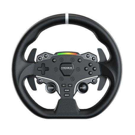 Moza Racing csomag - R5 PC Szimulátor szett (Direct Drive, R5 bázis, ES kormány, SR-P Lite pedál, bilincs)