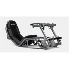   Next Level Racing Szimulátor cockpit - F-GT Pro Formula és GT Racing cockpit Grey Edition (Formula ülés; tartó konzolok)
