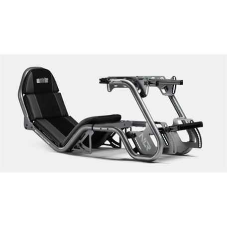 Next Level Racing Szimulátor cockpit - F-GT Pro Formula és GT Racing cockpit Grey Edition (Formula ülés; tartó konzolok)