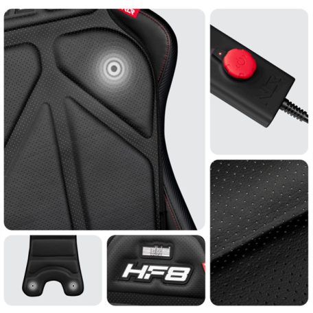 Next Level Racing Szimulátor kiegészítő - HF8 Haptic feedback gaming Pad (vibrációs visszajelző pad ülésekhez)