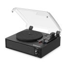 Oakcastle Lemezjátszó - TT100 (33/45/78 RPM, Bluetooth 5.0, RCA, AUX, hangszóró)