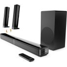 Oakcastle Hangszóró Soundbar - SB80 Xtra Split (200W, Bluetooth 5.3, HDMI ARC, AUX, USB, Optikai, Távírányító)