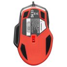 Rampage Egér Gamer - SMX-G38 CLAW (12800 DPI, 8 gomb, makro, RGB LED, 1,8m harisnyázott kábel, fekete)