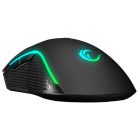 Rampage Egér Gamer - SMX-R44 V2 Macro (12800 DPI, 7 gomb, makro, RGB LED, 1,8m fonott kábel, fekete)