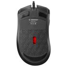 Rampage Egér Gamer - SMX-R44 V2 Macro (12800 DPI, 7 gomb, makro, RGB LED, 1,8m fonott kábel, fehér)