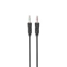 Snopy Fejhallgató - SN-GX1 ERGO Blue (mikrofon, 3.5mm jack, hangerőszabályzó, nagy-párnás, 2.2m kábel, fekete-kék)