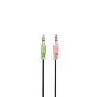 Snopy Fejhallgató - SN-660 Office (mikrofon, 3.5mm jack, hangerőszabályzó,  fekete)