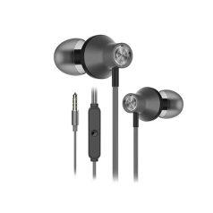   Snopy Fülhallgató - SN-J19 Gray (mikrofon, 3.5mm TRRS jack, 1.2m kábel, szürke)