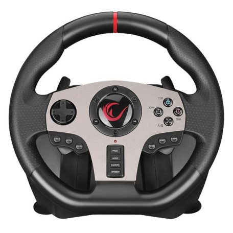 Rampage Gamer kormány - V902  (PC, 3 pedál+váltókar, vibrálás)