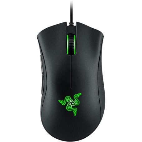Razer Egér - DeathAdder Essential (Optikai, 6400DPI, 5 gomb, harisnyázott kábel, fekete)