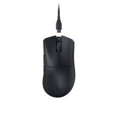   Razer Egér - DeathAdder V3 Pro (Optikai, 30000DPI, 5 gomb, harisnyázott kábel, fekete)
