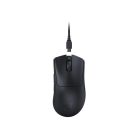 Razer Egér - DeathAdder V3 Pro (Optikai, 30000DPI, 4 gomb, harisnyázott kábel, fekete)