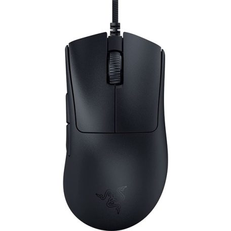 Razer Egér - DeathAdder V3 (Optikai, 30000DPI, 6 gomb, harisnyázott kábel, fekete)