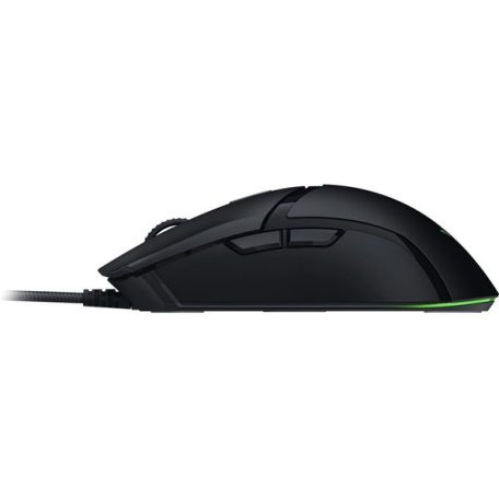Razer Egér - Cobra (Optikai, 8500DPI, 6 gomb, harisnyázott kábel, fekete)