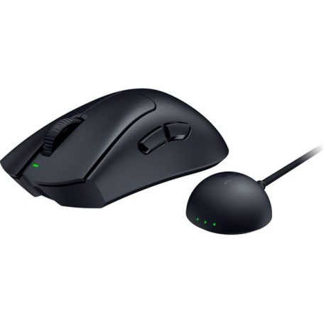 Razer Egér - DeathAdder V4 Pro (Optikai, 45000DPI, 6 gomb, fekete)