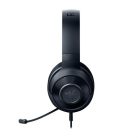 Razer Fejhallgató - Kraken X Lite (3.5mm Jack, mikrofon, hangerőszabályzó, 1,3m kábel, fekete)