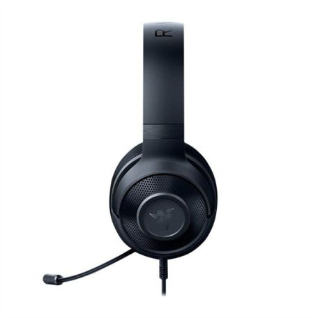 Razer Fejhallgató - Kraken X Lite (3.5mm Jack, mikrofon, hangerőszabályzó, 1,3m kábel, fekete)