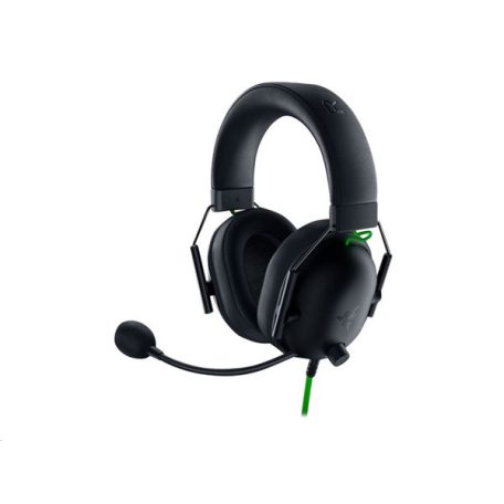 Razer Fejhallgató - Blackshark V2 X (3.5mm Jack, mikrofon hangerőszabályzó, 1,3m kábel, fekete)