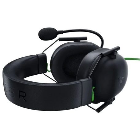 Razer Fejhallgató - Blackshark V2 X PS (3.5mm Jack, mikrofon, hangerőszabályzó, 1,3m kábel, fekete)