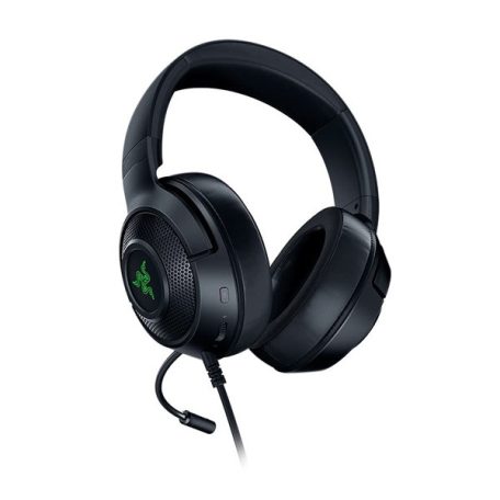 Razer Fejhallgató - Kraken V3 X (USB, mikrofon, hangerőszabályzó, 1,8m kábel, fekete)
