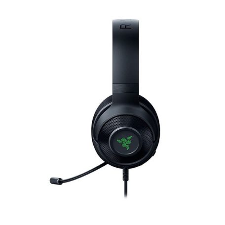 Razer Fejhallgató - Kraken V3 X (USB, mikrofon, hangerőszabályzó, 1,8m kábel, fekete)