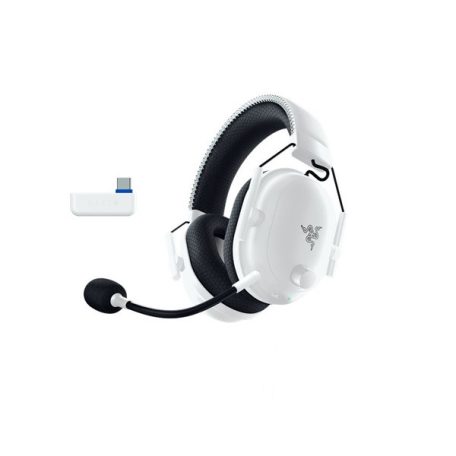Razer Fejhallgató - Blackshark V2 Pro PS (Bluetooth, mikrofon, hangerőszabályzó, fehér)