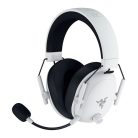 Razer Fejhallgató - Blackshark V3 White (Bluetooth, mikrofon, hangerőszabályzó, fehér)
