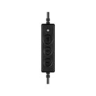 Sandberg Fejhallgató - USB Office Headset Pro Stereo (USB; mikrofon; hangerő szabályzó; 2,1m kábel; fekete)