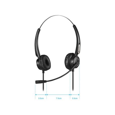 Sandberg Fejhallgató - USB+RJ9/11 Headset Pro Stereo