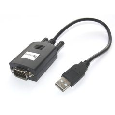   Sandberg Kábel Átalakító - USB to Serial Link (fekete; USB bemenet - RS232 9pin kimenet; 30cm)