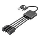 Sandberg USB Hub - USB-C/A to 2A+2C Splitter