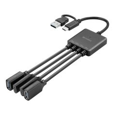 Sandberg USB Hub - USB-C/A to 2A+2C Splitter