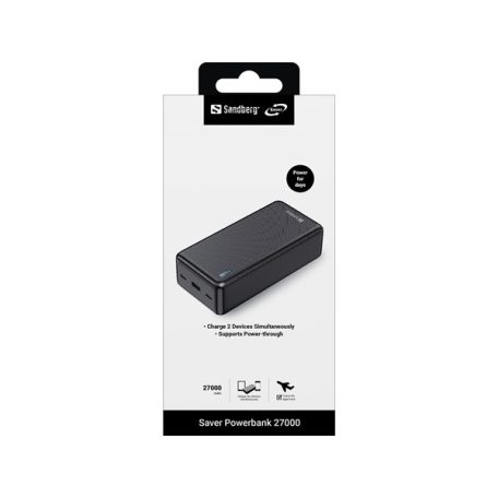Sandberg Akkubank - Saver Powerbank 27000