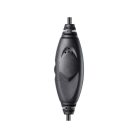 Sandberg Fejhallgató - MiniJack Chat Headset Saver (mikrofon; 3,5mm jack; hangerő szabályzó; 1,8m kábel; fekete)
