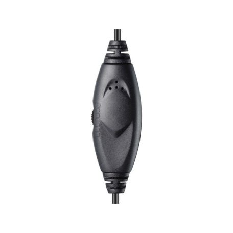 Sandberg Fejhallgató - MiniJack Chat Headset Saver (mikrofon; 3,5mm jack; hangerő szabályzó; 1,8m kábel; fekete)