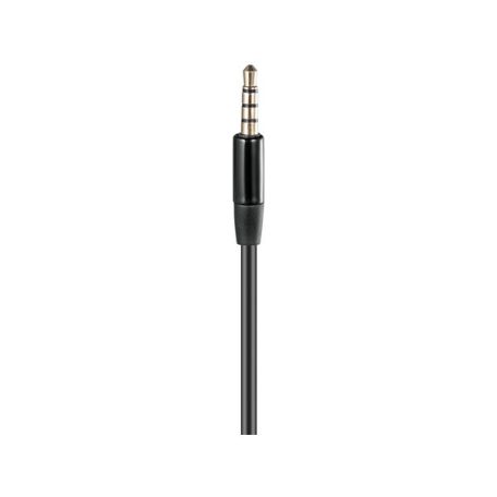 Sandberg Fejhallgató - MiniJack Chat Headset Saver (mikrofon; 3,5mm jack; hangerő szabályzó; 1,8m kábel; fekete)