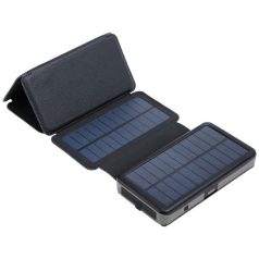   Sandberg Akkubank - Solar 6-Panel Powerbank 20000 (napelemes; kültéri; IPX4 cseppálló; LED lámpa; 2xUSB-A+USB-C)
